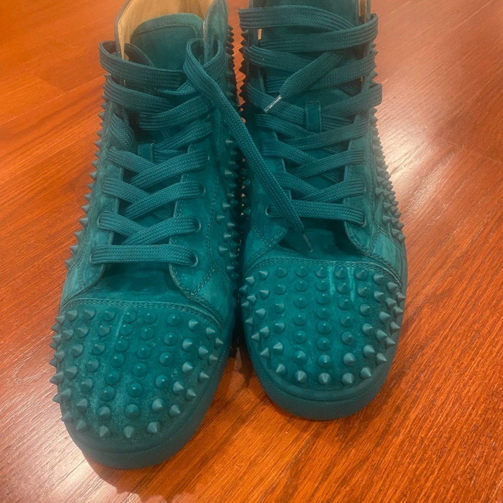 christian louboutin worn twice great condition
